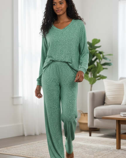Unmatched Soft Lounge Set - DK Green