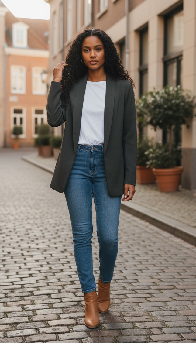 The Unmatched Blazer with Lining - Black
