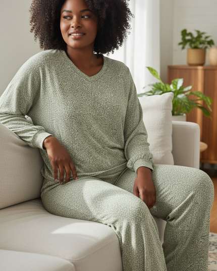 Unmatched Soft Lounge Set - Olive