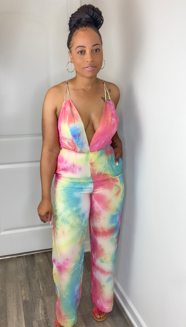 The Unmatched Romantic Summer Jumpsuit (Pink)