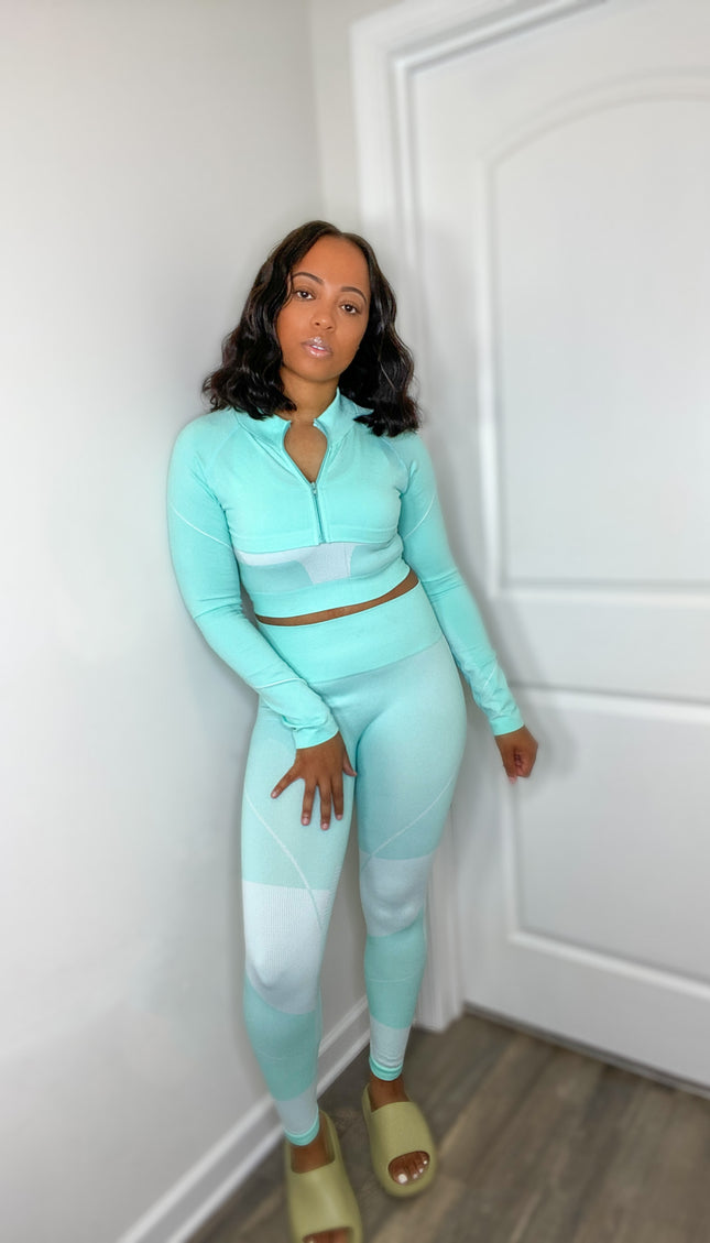 Unmatched 3 Piece Seamless Set - Mint