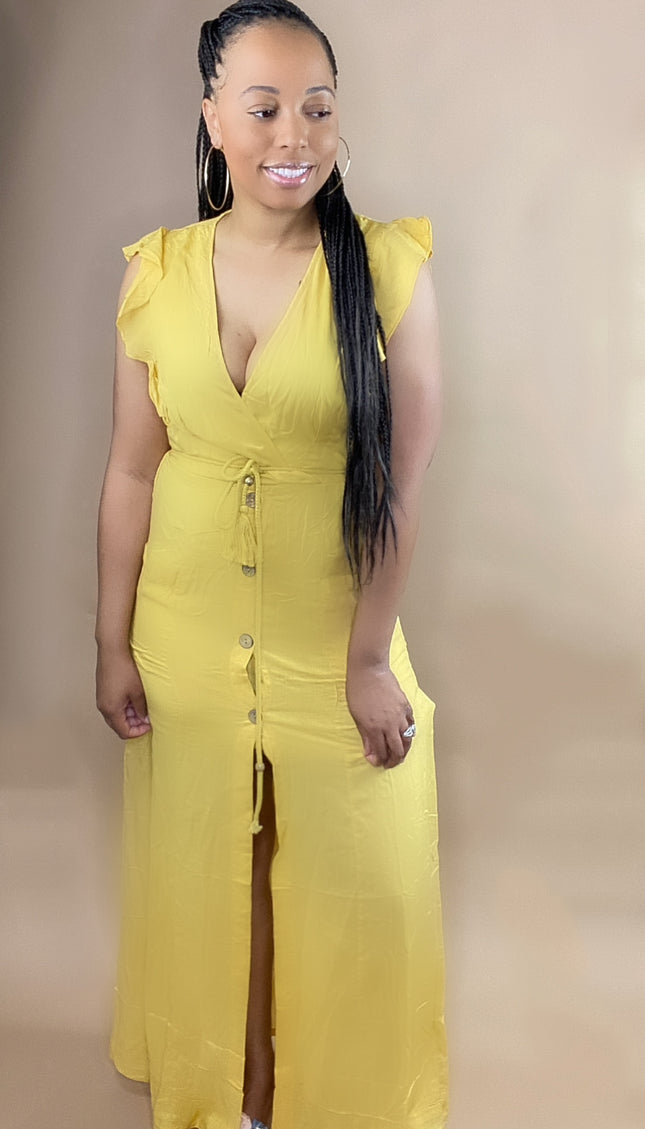 Unmatched Wrapped Up in Love Maxi Dress