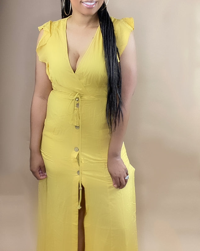 Unmatched Wrapped Up in Love Maxi Dress