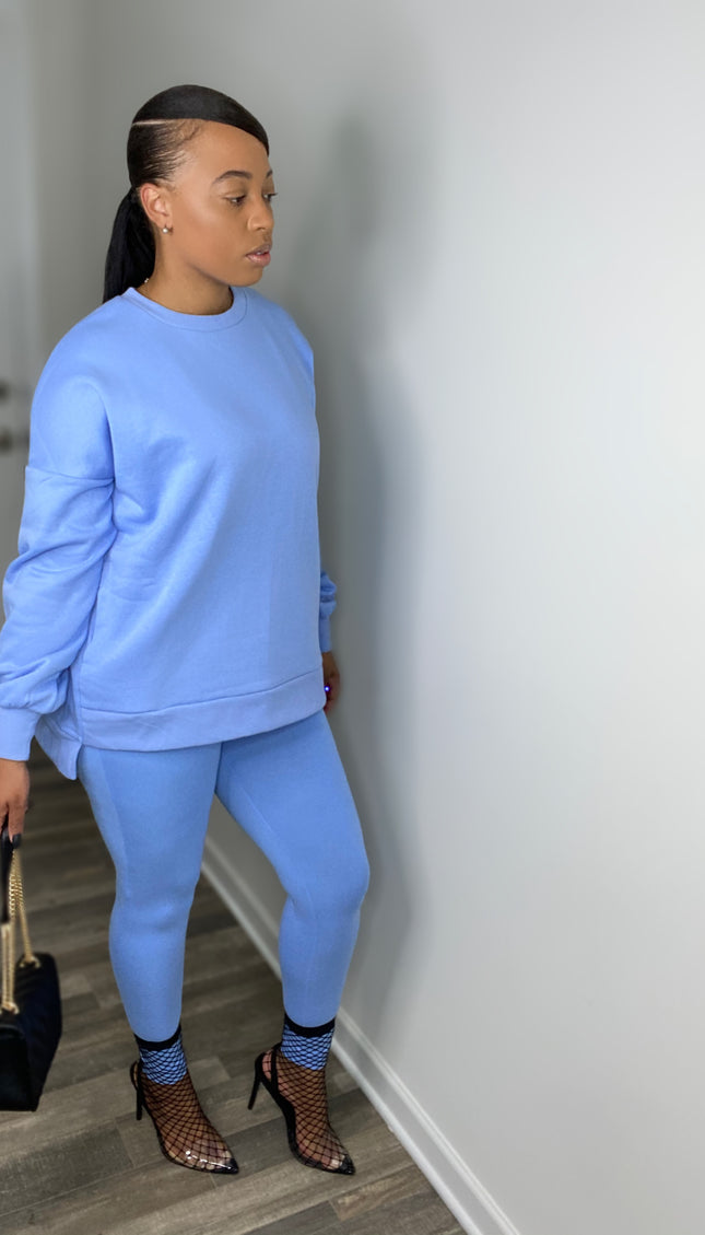 The Cozy 3-Piece Set- Blue
