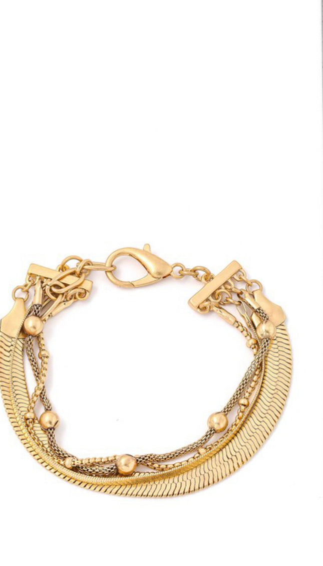 Unmatched Made To Shine Layered Bracelet