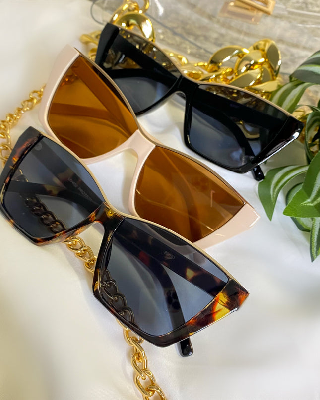 Up For Anything Sunglasses - Cream