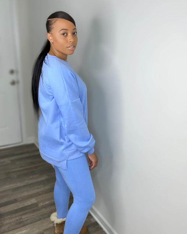 The Cozy 3-Piece Set- Blue