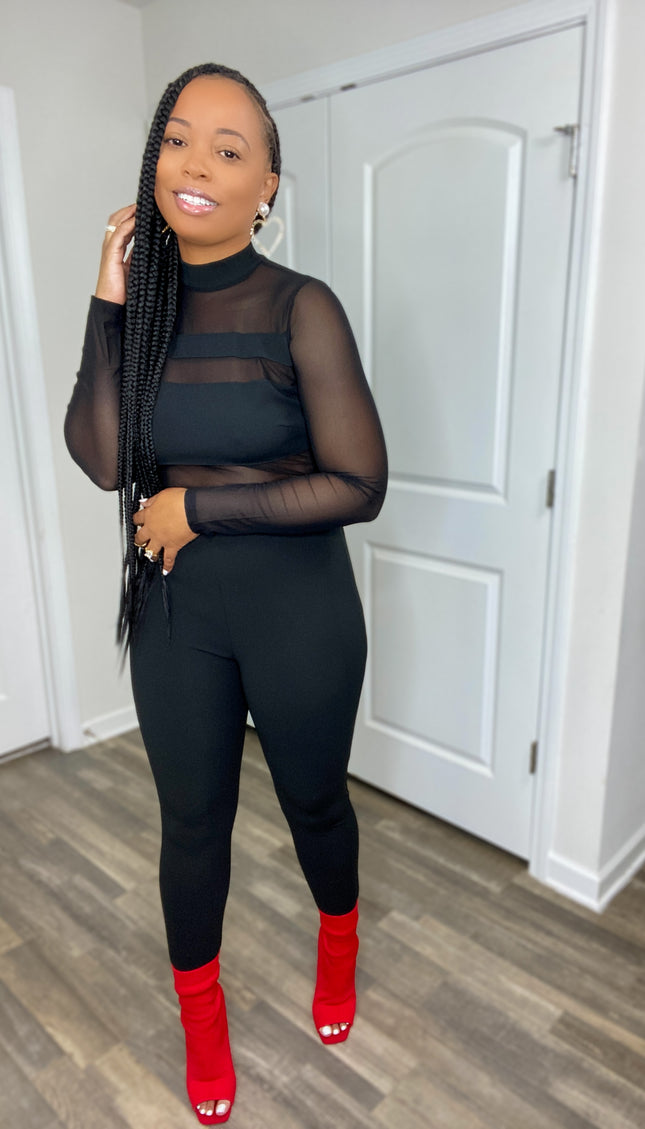 UMB Out Tonight Jumpsuit - Black