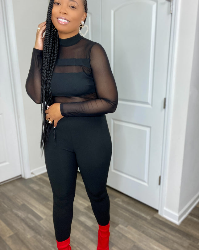 UMB Out Tonight Jumpsuit - Black