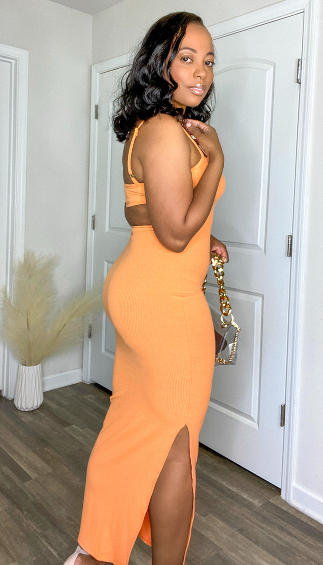 Away On Vacation Backless Dress