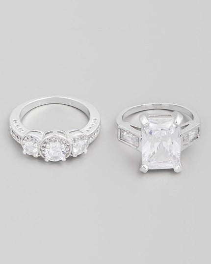 IVANA Ring Set (Silver/Gold)