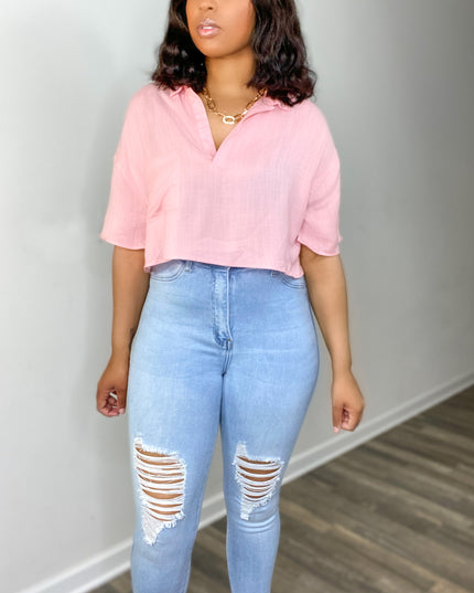 Unmatched Sky Blue Distress Denim