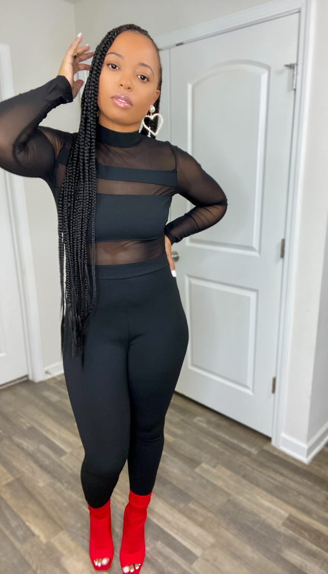 UMB Out Tonight Jumpsuit - Black