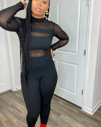 UMB Out Tonight Jumpsuit - Black
