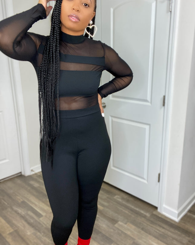 UMB Out Tonight Jumpsuit - Black