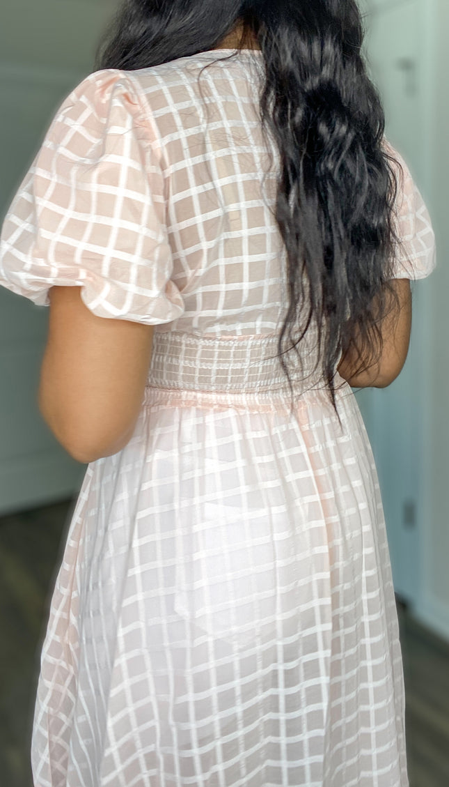 Unmatched Hi-Low Puff Sleeve Top