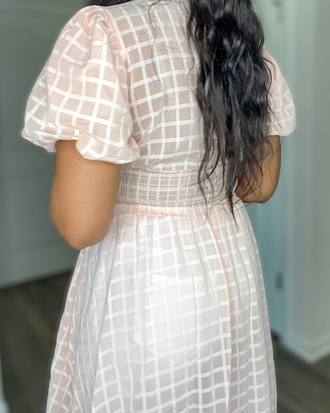 Unmatched Hi-Low Puff Sleeve Top