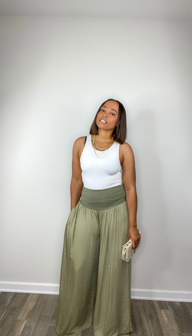 Unmatched Palazzo Pants