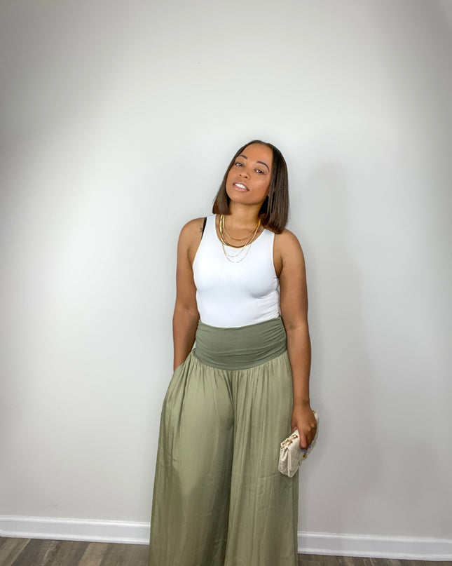 Unmatched Palazzo Pants
