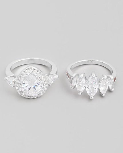 MARISA Ring Set (Silver/Gold)