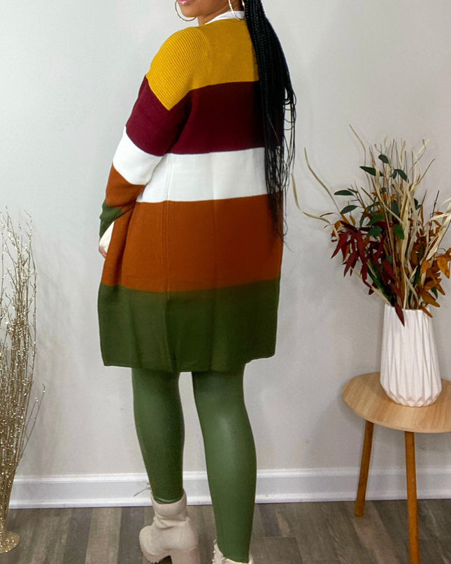 The Perfect Striped Cardigan