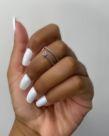 Unmatched Diamond Wrap Ring (Gold/Silver)
