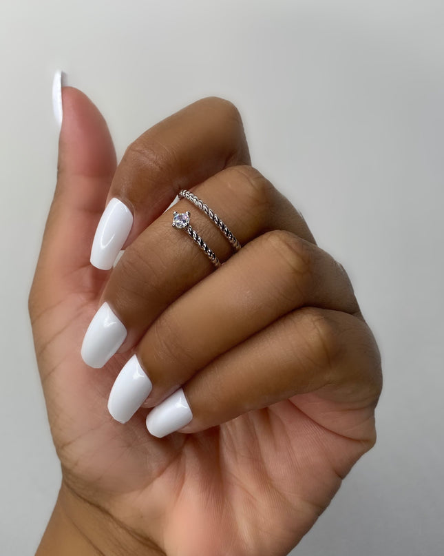 Unmatched Diamond Wrap Ring (Gold/Silver)