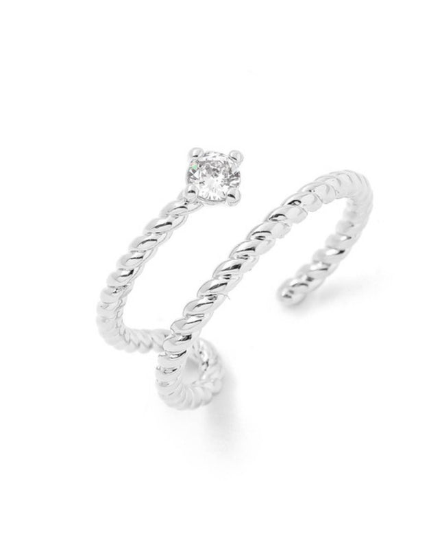 Unmatched Diamond Wrap Ring (Gold/Silver)