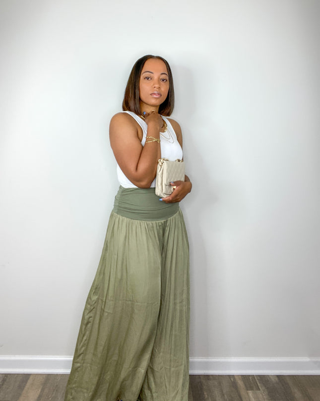 Unmatched Palazzo Pants