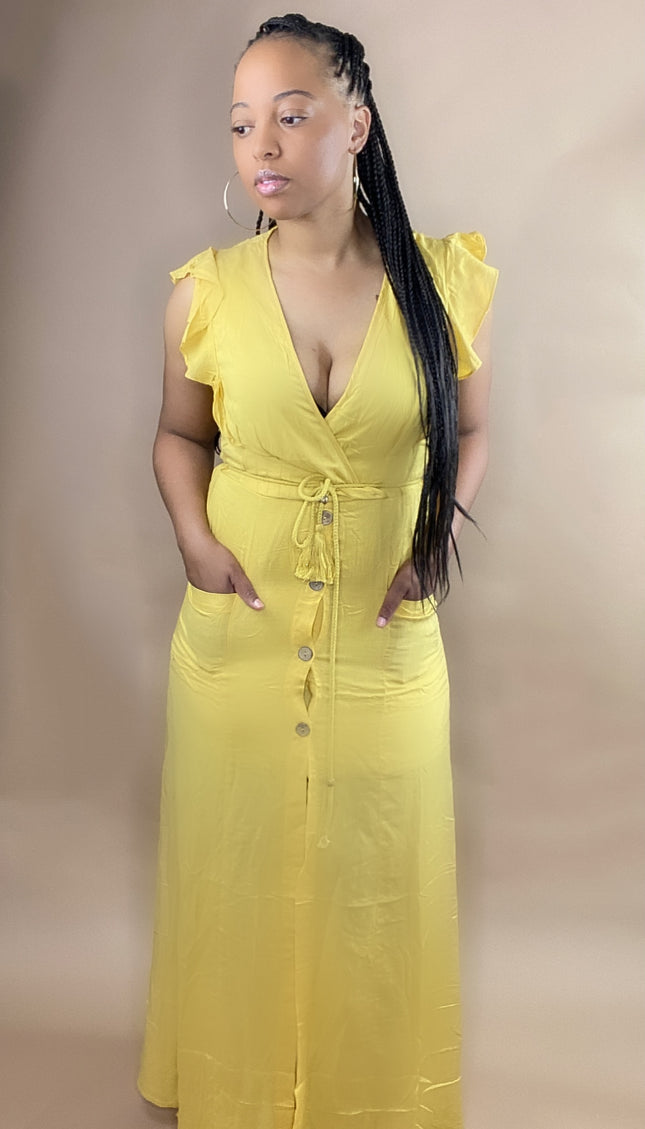 Unmatched Wrapped Up in Love Maxi Dress