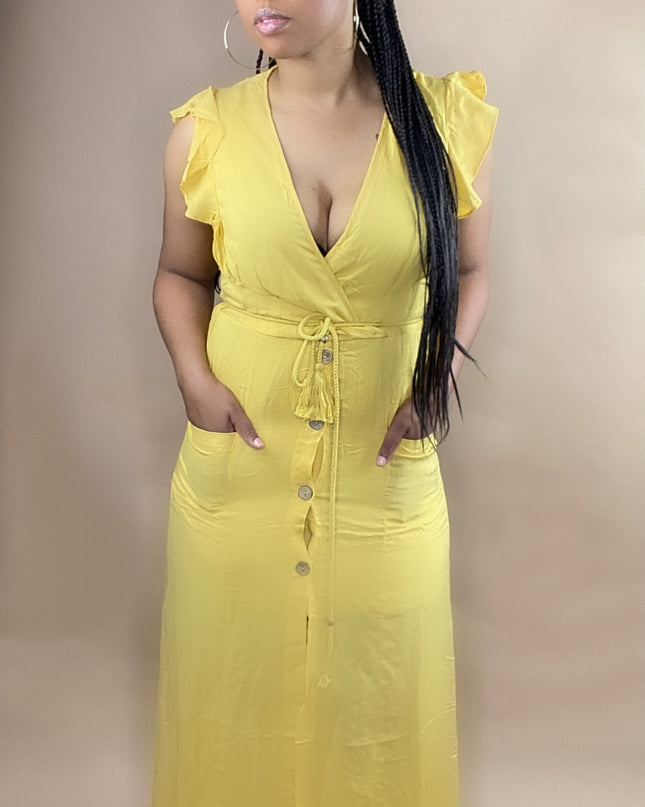 Unmatched Wrapped Up in Love Maxi Dress