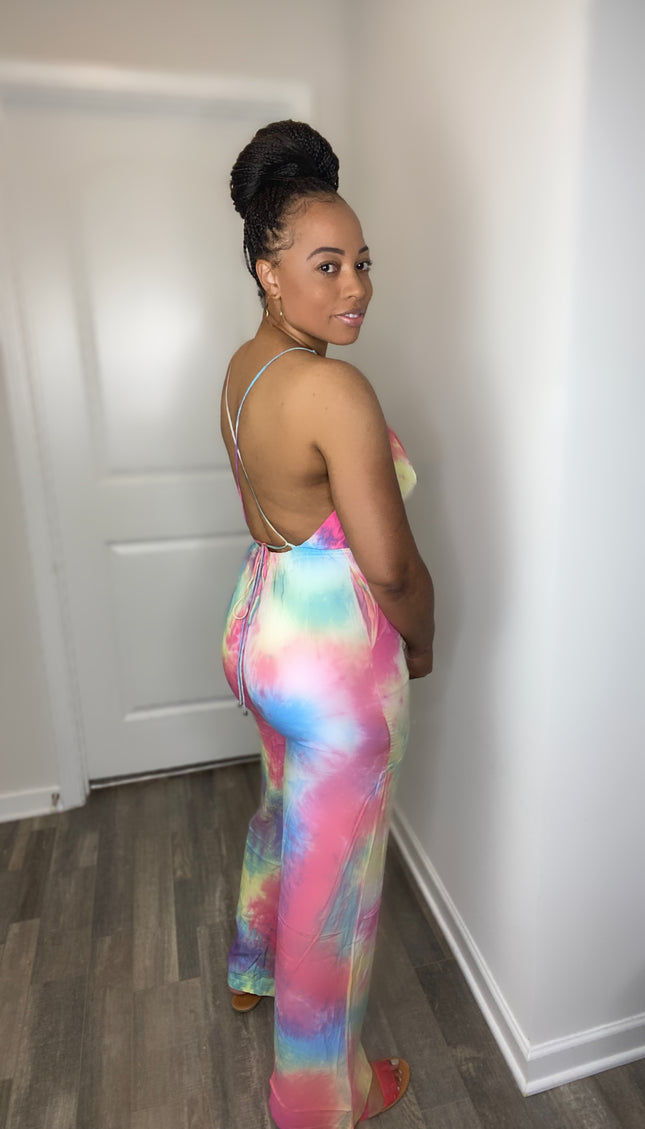 The Unmatched Romantic Summer Jumpsuit (Pink)