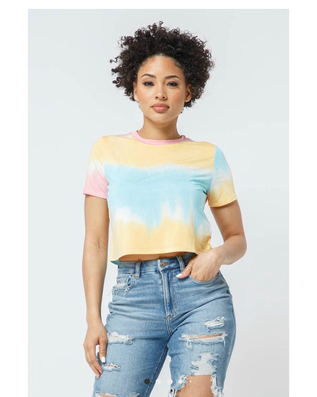 Unmatched Everyday Tie Dye Short Sleeve Shirt
