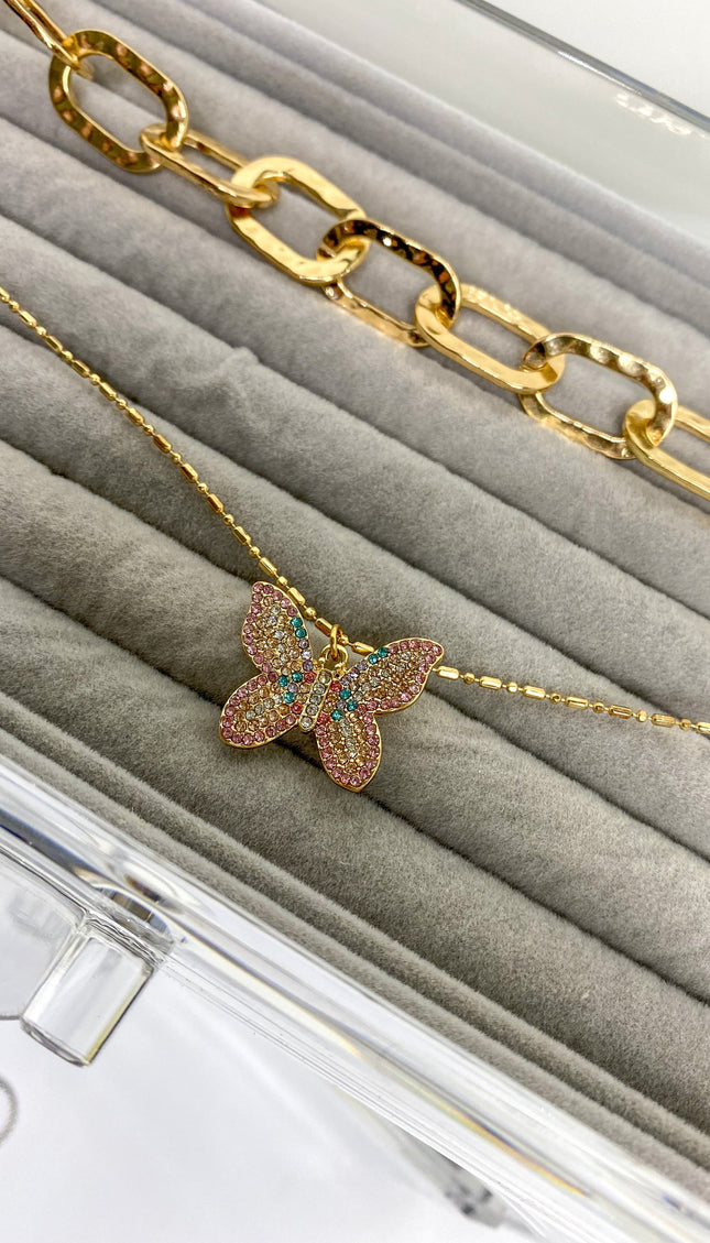 Unmatched Signature Butterfly Necklace Set