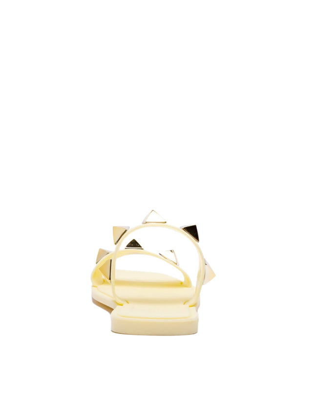 Unmatched Studded Slide - Buttercup