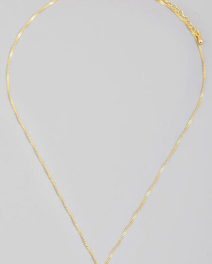 Dainty Energy Small Charmed Necklace