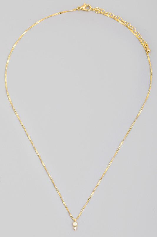 Dainty Energy Small Charmed Necklace