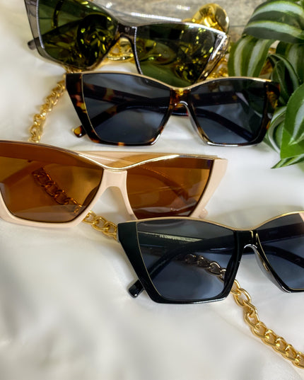 Up For Anything Sunglasses - Black/Silver