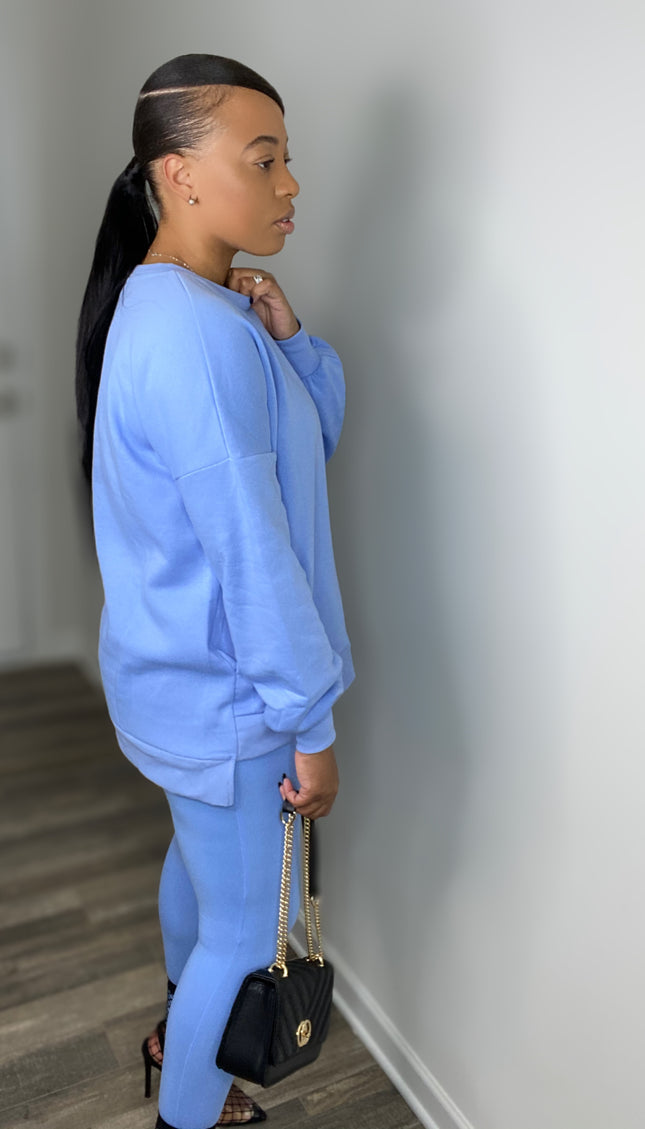 The Cozy 3-Piece Set- Blue