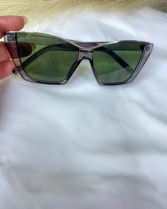 Up For Anything Sunglasses - Black/Silver